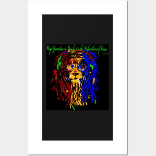 LION BOUND BY LOVE AND UNITY Posters and Art